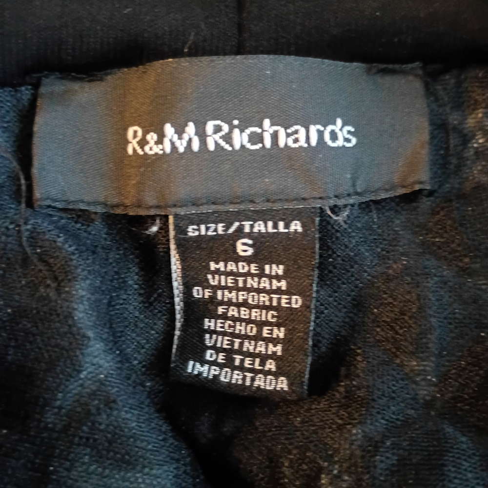 R&M Richards Women's Elegant Black And White Dres… - image 2